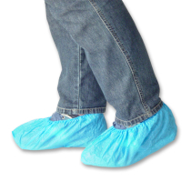 CPE Shoe cover 15x45cm L N100/8645 AST Medical